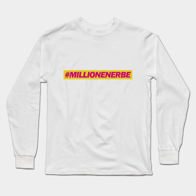 #Millionenerbe - FDP Meme Spruch Long Sleeve T-Shirt by Deutsche Memes